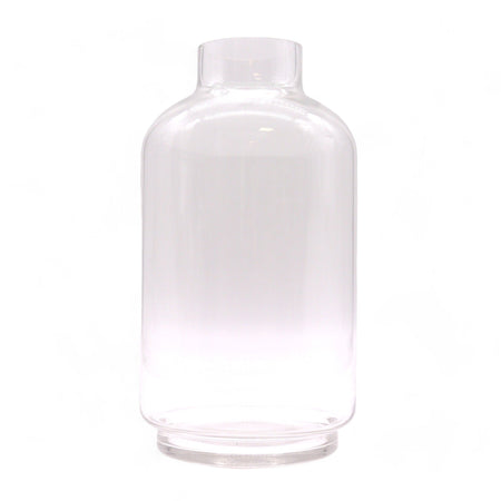 Large Ball Top Terrarium on Dark Tung Wood