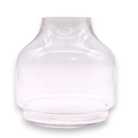 Medium Ball Top Terrarium on Dark Tung Wood