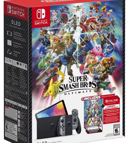 Switch Super Smash Bros. Ultimate Bundle
