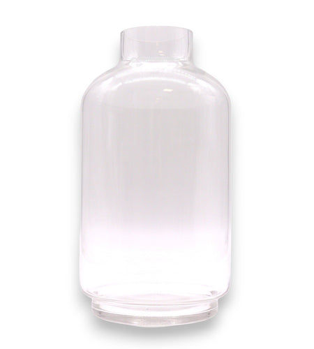 Large Ball Top Terrarium on Dark Tung Wood