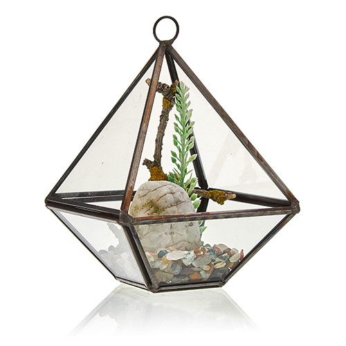 Load image into Gallery viewer, Glass Terrarium - Small Diamond
