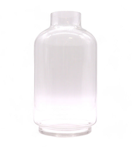 Large Ball Top Terrarium on Dark Tung Wood