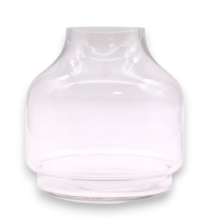 Medium Ball Top Terrarium on Dark Tung Wood