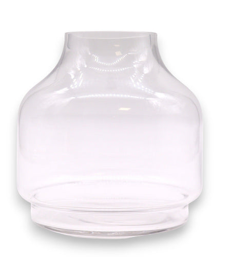 Medium Ball Top Terrarium on Dark Tung Wood